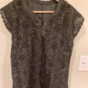 Beautiful black tunic from India